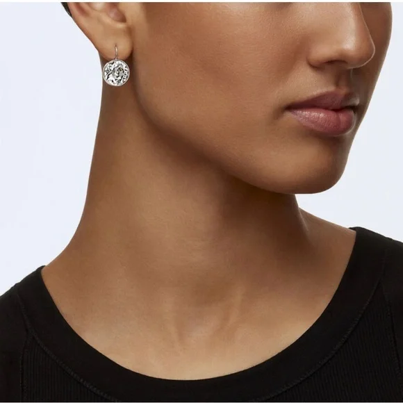 RARE FIND, LARGE, Authentic Swarovski Bella Drop Earrings, Light Pink. BNIB. - Picture 10 of 12